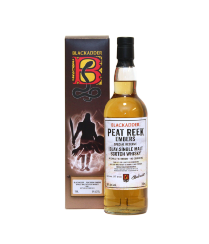Fles Blackadder Peat Reek Embers, whisky, op voorraad bij slijterij t Bockje in Bathmen