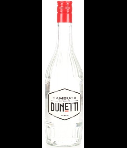 Likeur Dunetti Sambuca van DUNETTI, bij slijterij ’t Bockje in Bathmen