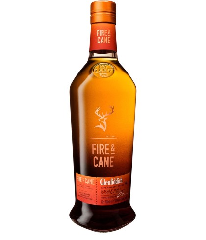 Fles Glenfiddich Experimental Series #4 Fire & Cane, single malt whisky, op voorraad bij slijterij t Bockje in Bathmen