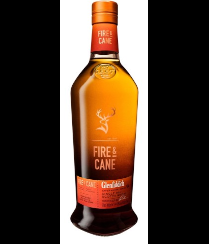 Fles Glenfiddich Experimental Series #4 Fire & Cane, single malt whisky, op voorraad bij slijterij t Bockje in Bathmen