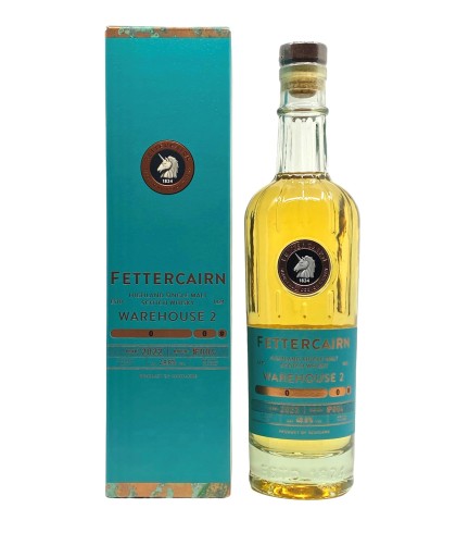 Fles Fettercairn Warehouse 2 Batch 4, single malt whisky, op voorraad bij slijterij t Bockje in Bathmen