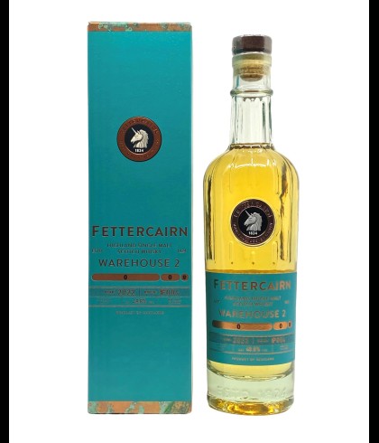 Fles Fettercairn Warehouse 2 Batch 4, single malt whisky, op voorraad bij slijterij t Bockje in Bathmen