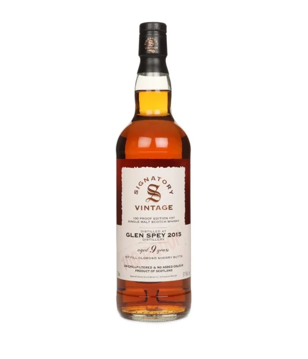 Signatory Glen Spey 2015 100 PROOF #37 bij t Bockje in Bathmen