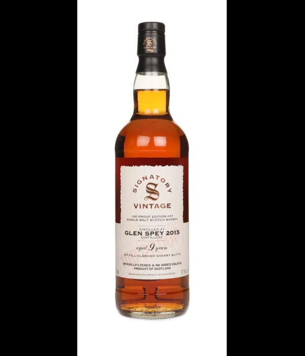 Signatory Glen Spey 2015 100 PROOF #37 bij t Bockje in Bathmen
