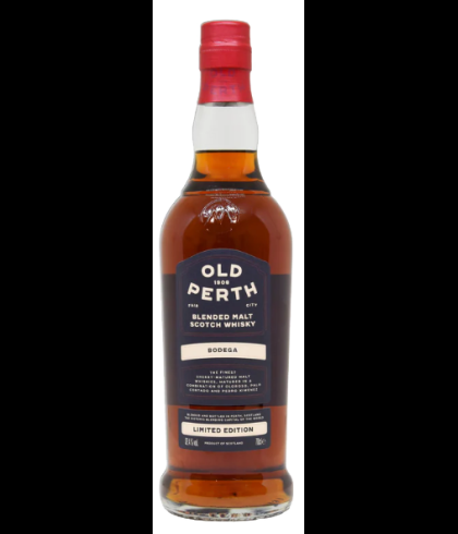 Fles Old Perth Bodega, Schotse blended malt op sherryvaten, op voorraad bij slijterij t Bockje in Bathmen