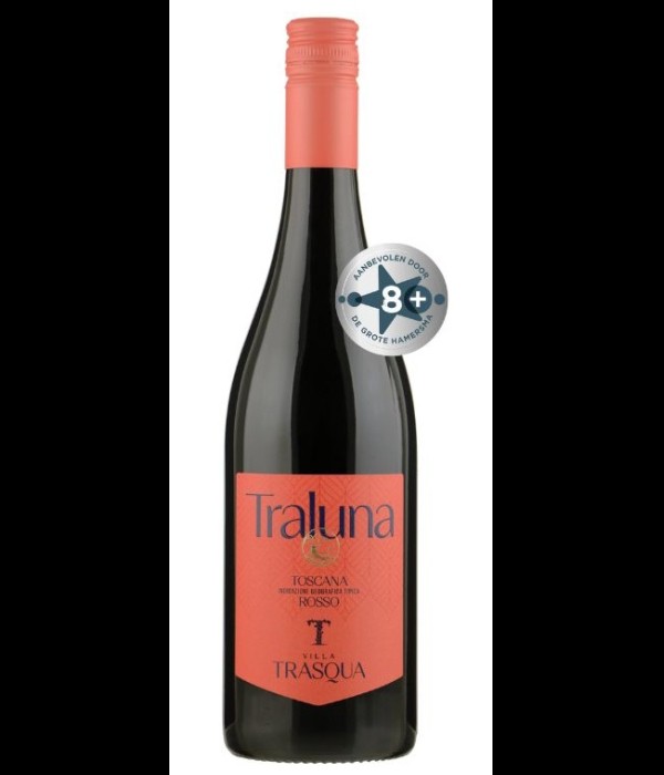 Villa Trasqua Rosso Toscana Traluna, wijn bij t Bockje in Bathmen
