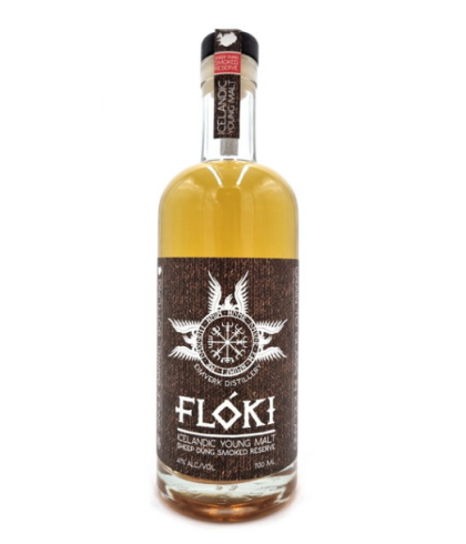 Fles Floki Single Malt Sheep Dung Smoked Reserve, whisky, op voorraad bij slijterij ’t Bockje in Bathmen