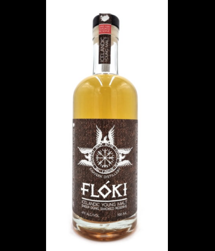 Fles Floki Single Malt Sheep Dung Smoked Reserve, whisky, op voorraad bij slijterij ’t Bockje in Bathmen