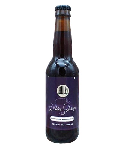 Brouwerij de Bult 't Dikke Schaep '25 Imperial Quadrupel No.3, bier op voorraad bij slijterij t Bockje in Bathmen