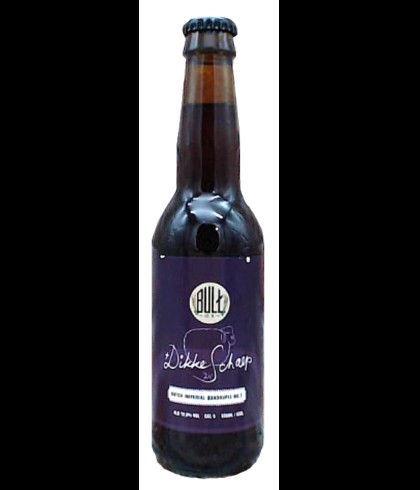 Brouwerij de Bult 't Dikke Schaep '25 Imperial Quadrupel No.3, bier op voorraad bij slijterij t Bockje in Bathmen
