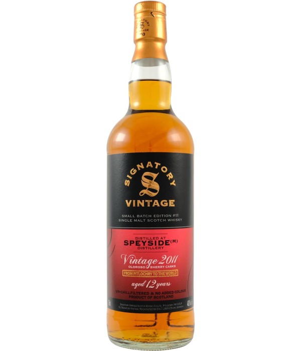 Signatory Small Batch Edition #11 Speyside (M) 12 Years Old 2011 bij t Bockje in Bathmen