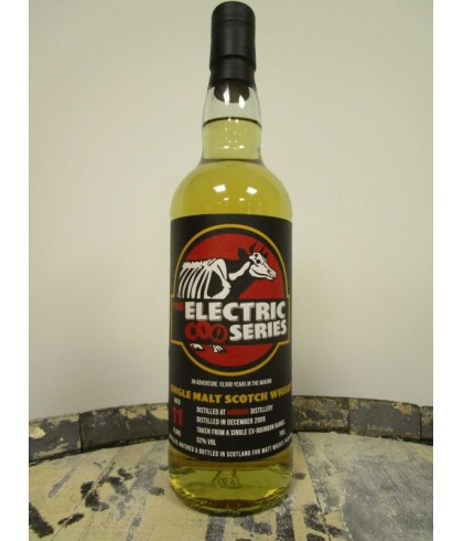 Fles The Electric Coo Ardmore 11 Years Old, geturfde Highland single malt van de Ardmore-distilleerderij, op voorraad bij slijterij t Bockje in Bathmen