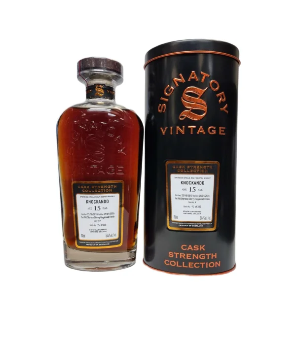 Signatory Vintage Knockando 15 Years Old 2010 Cask Strength #4 bij t Bockje in Bathmen