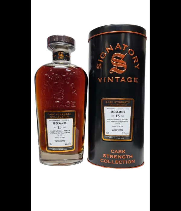 Signatory Vintage Knockando 15 Years Old 2010 Cask Strength #4 bij t Bockje in Bathmen