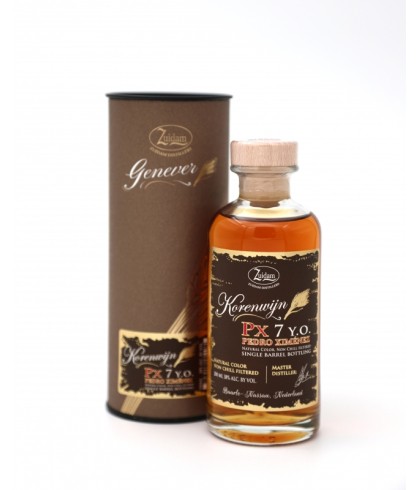 Zuidam Korenwijn Pedro Ximenez 7 years old Single Barrel - 200 ml, jenever bij slijterij t Bockje in Bathmen