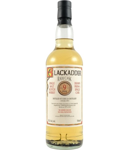 Fles Raw Cask Caol Ila 2013 9 Years Old, single malt whisky, op voorraad bij slijterij t Bockje in Bathmen