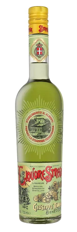 Likeur Liquore Strega Green van Liquore, op voorraad bij slijterij ’t Bockje in Bathmen