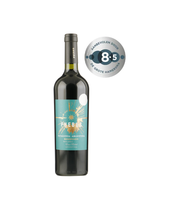 Phebus Patagonia Argentina Reservado Malbec, wijn bij t Bockje in Bathmen
