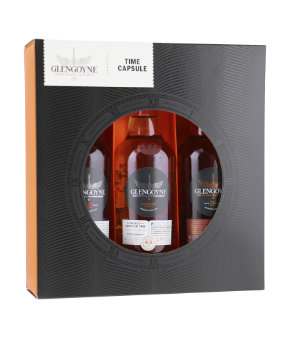 Fles Glengoyne Time Capsule 3x20 cl, single malt whisky, op voorraad bij slijterij t Bockje in Bathmen