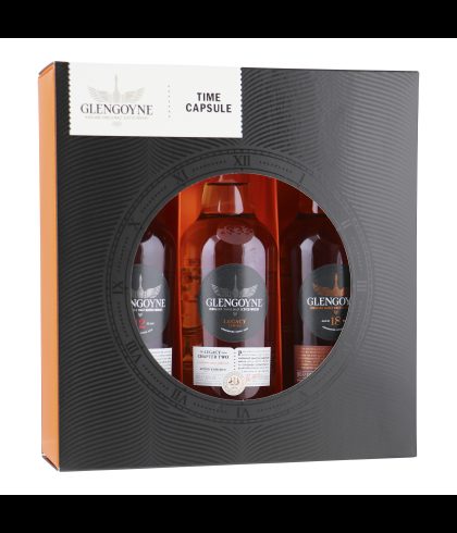 Fles Glengoyne Time Capsule 3x20 cl, single malt whisky, op voorraad bij slijterij t Bockje in Bathmen