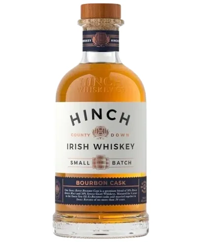 Fles Hinch Small Batch, single malt whisky, op voorraad bij slijterij t Bockje in Bathmen