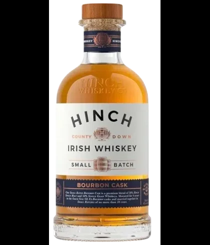 Fles Hinch Small Batch, single malt whisky, op voorraad bij slijterij t Bockje in Bathmen