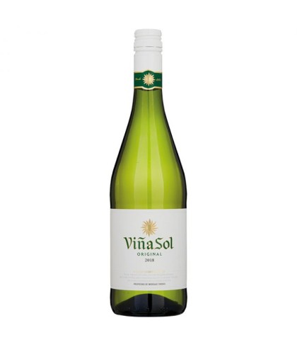Fles TORRES VINA SOL wit, wijn op voorraad bij slijterij t Bockje in Bathmen