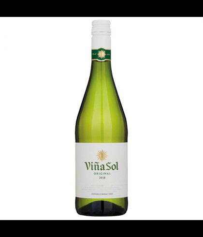 Fles TORRES VINA SOL wit, wijn op voorraad bij slijterij t Bockje in Bathmen