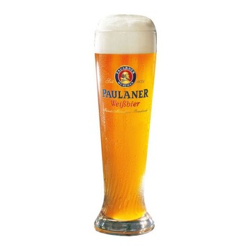 Paulaner weizen bierglas 30cl.