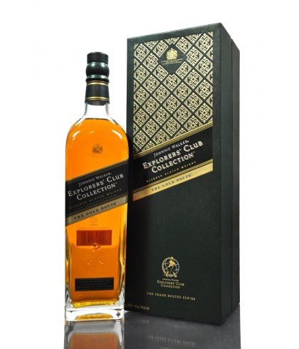 Fles blended Scotch van Johnnie Walker, op voorraad bij slijterij t Bockje in Bathmen