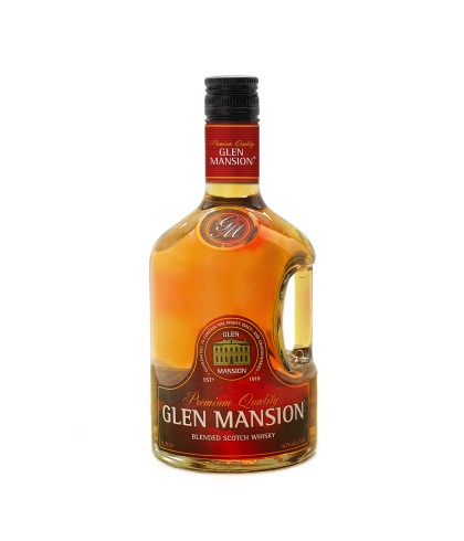Fles Glen Mansion Whisky, whisky, op voorraad bij slijterij t Bockje in Bathmen