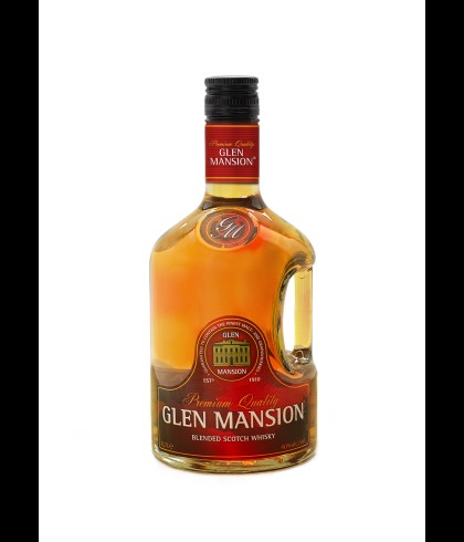 Fles Glen Mansion Whisky, whisky, op voorraad bij slijterij t Bockje in Bathmen