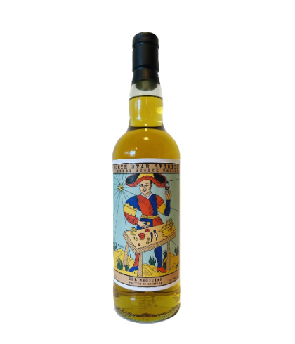 Fles North Star Tarot The Magician, Schotse whisky van bottelaar North Star Spirits, op voorraad bij slijterij t Bockje in Bathmen