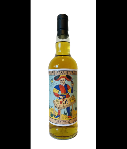Fles North Star Tarot The Magician, Schotse whisky van bottelaar North Star Spirits, op voorraad bij slijterij t Bockje in Bathmen