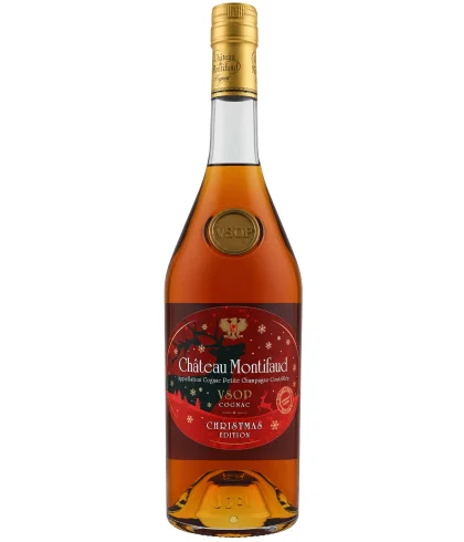 Cognac Chateau Montifaud VSOP Christmas Edition van Château Montifaud, bij slijterij ’t Bockje in Bathmen