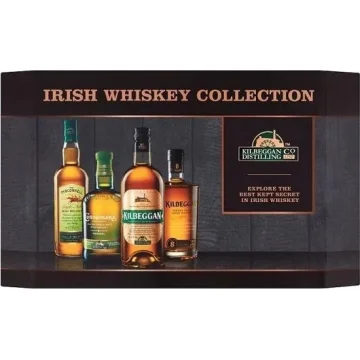 Kilbeggan Co. Irish Whiskey Collection 4x5cl