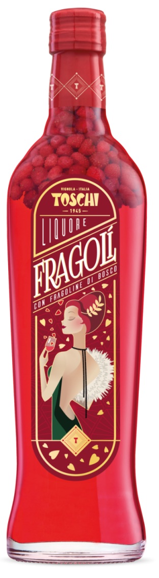 Liquore Toschi Fragoli fragoline di bosco di Toschi