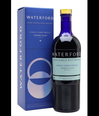 Fles Waterford Single Farm Origin Sheestown 1.1, Ierse single malt whisky van Waterford, op voorraad bij slijterij t Bockje in Bathmen