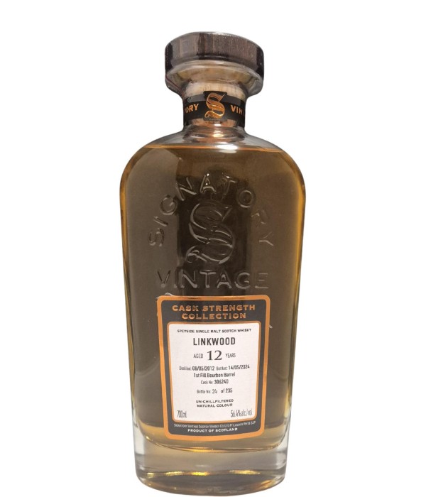 Signatory Vintage Linkwood 12 Years Old 2012 #306240 bij t Bockje in Bathmen