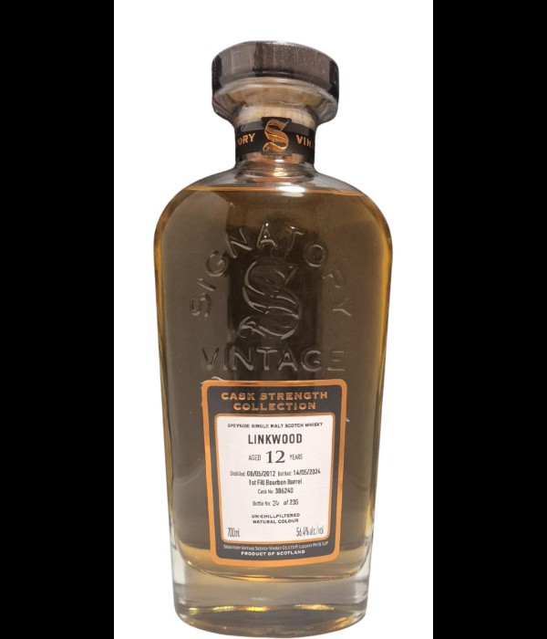 Signatory Vintage Linkwood 12 Years Old 2012 #306240 bij t Bockje in Bathmen