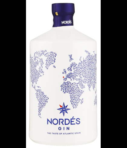 Fles Nordés Atlantic Galician Gin, gin, op voorraad bij slijterij t Bockje in Bathmen