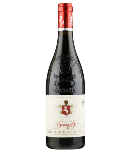 Fles Domaine Brunely Chateauneuf Du Pape, wijn op voorraad bij slijterij t Bockje in Bathmen