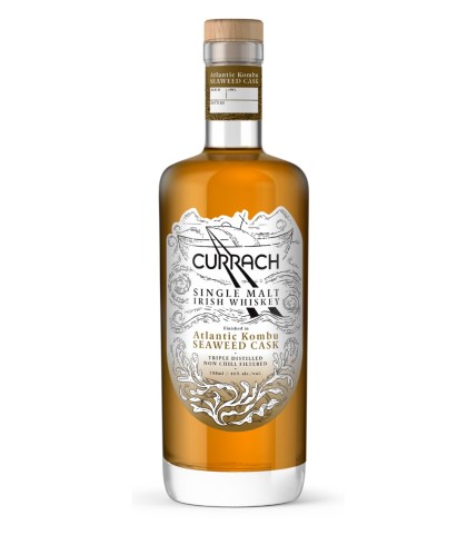 Fles Currach Single Cask Whiskey Kombu Seaweed Cask, whisky, bij slijterij ’t Bockje in Bathmen