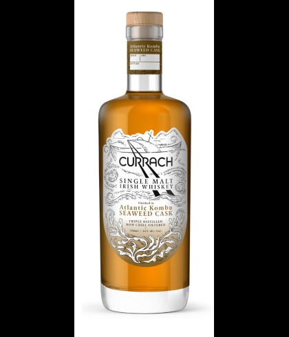 Fles Currach Single Cask Whiskey Kombu Seaweed Cask, whisky, op voorraad bij slijterij t Bockje in Bathmen