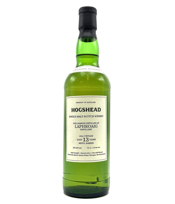 Hogshead 13 Years Old Williamson Laphroaig 2011 bij t Bockje in Bathmen