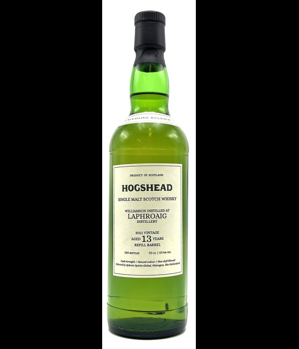 Hogshead 13 Years Old Williamson Laphroaig 2011 bij t Bockje in Bathmen