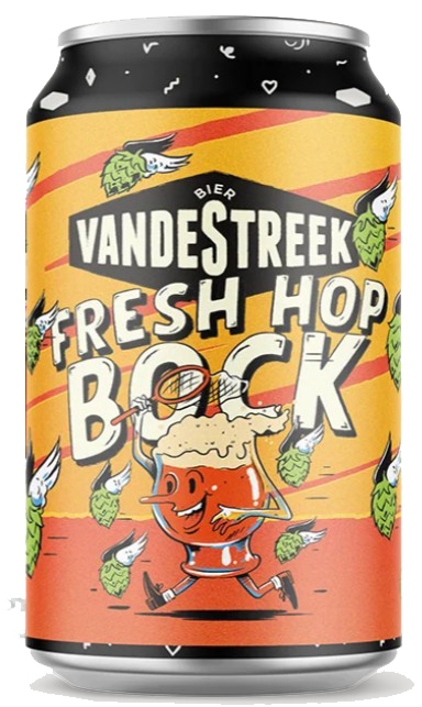 Botella de Vandestreek Fresh Hop Bock, bier van Vandestreek