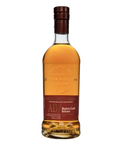 Fles Ardnamurchan Madeira Cask Release 2025, single malt whisky, op voorraad bij slijterij t Bockje in Bathmen
