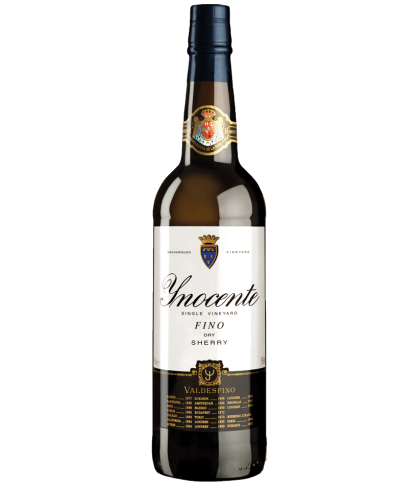 Valdespino Fino Inocente Single Vineyard, op voorraad bij slijterij t Bockje in Bathmen