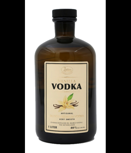 Fles Zuidam Vanilla Vodka, op voorraad bij slijterij t Bockje in Bathmen